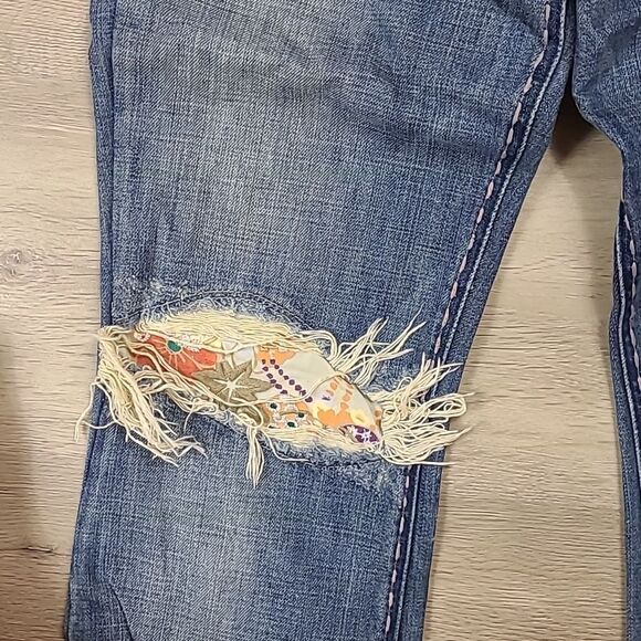 Joe's vintage series 197 distressed jeans - Picture 6 of 8